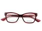 Gucci GG06340 005 Burgundy Unisex Authentic Full Rim Eyeglasses Frames 50-14-145 New. Price: $174.00.
