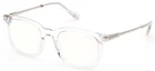 Tom Ford FT5904-B Blue Block Transparent (026) Eyeglasses New. Price: $269.00.