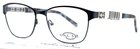 Oscar OSL467 414 Shiny Navy Womens Square Full Rim Eyeglasses 53-16-135 B:41 New. Price: $29.99.