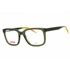 Hugo Men's Eyeglasses Green Yellow Plastic Square Full Rim Frame Hg 1261 0GP7 00 New. Price: $35.94.