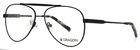Dragon Dee DR197 002 Matte Black Mens Aviator Full Rim Eyeglasses 56-13-145 B:48 New. Price: $44.99.