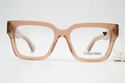 Calvin Klein CK24526 Brown Gold Square Eyeglass Frame New. Price: $147.64.