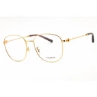Coach Women's Eyeglasses Gold Metal Square Shape Full Rim Frame 0HC5179D 9441 New. Price: $109.99.