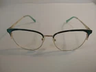 Lucky Brand D514 Designer Eyeglasses Teal 52-16-135 Blue Gold Flex Hinges Pre-owned. Price: $11.95.