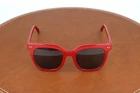 Muse Calkins Red Large Square Eyeglasses Frames 32-000804 Needs Lens 51-21-145 New. Price: $34.95.