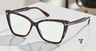 Tom Ford FT5844 B 052 Injected Dark Havana 55 Mm Women's Eyeglasses New. Price: $199.99.