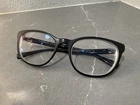 Burberry Authentic Black Silver B2247 3001 52-19-140 Eyeglasses Sophisticated Pre-owned. Price: $89.99.