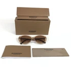 Burberry Sunglasses B4407 4088/13 Brown Cat Eye Frames W/ Lenses 54-17-140 New. Price: $139.86.