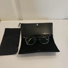 Rag & Bone Designer Eyeglass Frames Square Black Brown Tortoise Rx Ready Pre-owned. Price: $35.00.