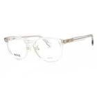 Hugo Boss Men's Eyeglasses Grey Oval Frame Clear Demo Lens 1479/F 0KB7 00 New. Price: $54.99.