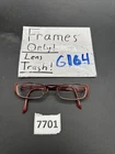 Jill Stuart JS005-6 Eyeglasses Frame Petite 50-17-135 Burgundy Red G156 Pre-owned. Price: $15.93.