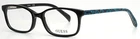 Guess GU9158 001 Black Girls Kids Rectangle Full Rim Eyeglasses 46-15-130 B:31 New. Price: $34.99.