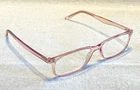 Scojo Ny Reading Glasses Frames Gels Manhattan Blush Crystal Pink Only Pre-owned. Price: $40.00.