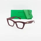 Bottega Veneta BV1215O 004 Burgundy 50MM Eyeglasses New Authentic. Price: $234.99.