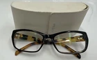 Prada Vpr 18O NAG-101 Rectangle Havana Eyeglasses Clear Lenses 54MM Pre-owned. Price: $125.00.