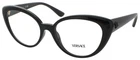 Versace 0VE3349U-GB1-53 Black Authentic New 53MM. Price: $144.00.