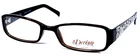 Dereon DOV507 210 Nos Dark Brown Crystal 55-20-140 Eyeglasses Frame Pre-owned. Price: $21.00.
