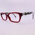 Tory Burch Eyeglasses Sunglasses Authentic Frames Ty 2049 1361 51 17 135 Red Pre-owned. Price: $39.99.