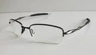 Oakley Sculpt 2.0 Eyeglasses Brushed Chrome Half Rim Frames 50-18-139 Pre-owned. Price: $38.25.