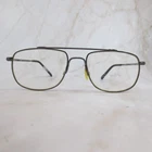 Izod Eyeglasses Frame X501 Men Silver Gun Metal Aviator Full Rim Rectangular 140 Pre-owned. Price: $29.99.