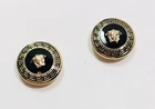 Versace 1163M Women Frame Golden Replacement Front Side Icon Logo Genuine New. Price: $49.99.