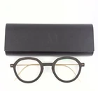 Lindberg N.o.w. 6640 011/1454Q Tb D17 Gt Olive Round Eyeglasses 45-24-140 B:43 New. Price: $499.99.