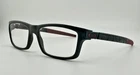 Oakley Currency Eyeglasses Frames Only OX8026-1254 Satin Black / Red 54-17-133 Pre-owned. Price: $53.00.