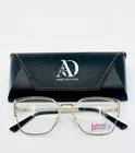 Jo Noella JN-3038 Black Glitter Womens Semi Cat Eyeglasses 55-16-140 B:44 New. Price: $59.99.