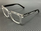 Dolce & Gabbana DG5101 3133 Crystal Men's 52 Mm Eyeglasses New. Price: $151.20.