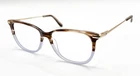 Ann Taylor AT339 C03 Dark Brown Lavender Authentic Eyeglasses 54-15 New. Price: $76.31.