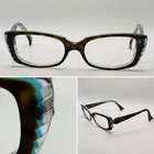 Jean Lafont Eyeglass Frames Femme 675, Brown Blue Tortoise 51-17-142, France Pre-owned. Price: $67.15.