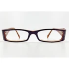 Vogue VO2382B Eyeglasses Women Brown Crystal Embellished Eyewear Frame Pre-owned. Price: $31.99.