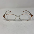 Gallery Eyewear G528 Light Brown Crystal 54-16-135 Flex Hinge Eyeglasses U547 New. Price: $40.00.