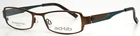 Ad Lib Charmant AB3200 Brown Womens Rectangle Eyeglasses 49-17-140 B:26 New. Price: $19.99.