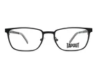 Tapout Eyeglasses Frames TAP853 001 Matte Black Rectangle Full Rim 51-18-135 New. Price: $49.99.
