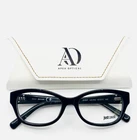 New Just Cavalli JC537 002 Black Womens Semi Cat Eyeglasses 52-17-140 B:36. Price: $31.99.