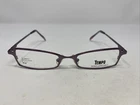 Tempo 49-19-135 Purple Matte Metal Rectangle Full Rim Eyeglasses Frame !945 New. Price: $32.00.
