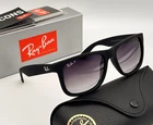 RB4165 Polarized Sunglasses Ray-ban Justin Black Frame Gray Gradient Lens UV54MM New. Price: $44.23.
