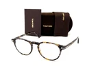 Tom Ford FT5803-B 055 Coloured Havana / Blue Block Clear Lens 49MM Eyeglasses New. Price: $157.95.