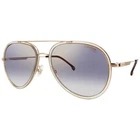 Carrera Blue Shaded Gold Mirror Pilot Unisex Sunglasses 1044/S 0HAM/1V New. Price: $58.92.