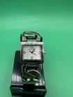 Michael Kors Ladies Chain Bracelet Square Stainless Steal MK3023 Watch Pre-owned. Price: $34.99.