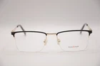 Dlion MG3553 Rectangular Eyeglass Frames C2 Black/gold 54-18-140 New. Price: $46.80.