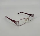 Versace Eyeglasses Frames Only- Mod. 1142-B 1056, 51-16-135, Red, Made In Italy Pre-owned. Price: $120.00.