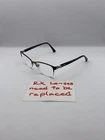 Vogue Eyeglasses VO4027-B 55-18-135 Brown Tortoise Metal Half Rim Frame Womens Pre-owned. Price: $21.99.