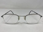 Mario Martinelli Challenger Gunmetal 48-20-140 Half Rim Eyeglasses Frame (942 New. Price: $37.50.