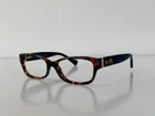 Coach Hc 6078 5337 Women's Dark Tortoise Teal Eyeglasses Optical Frame 52-16-135 Pre-owned. Price: $79.99.