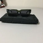 Givenchy GV4003U Dark Green Square Sunglasses Smoke Tinted Lenses Acetate Frame New. Price: $179.99.