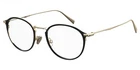 Levi's Lv 5001 Matte Black Gold 50/20/145 Man Eyewear Frame New. Price: $176.00.