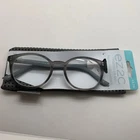 Foster Grant EZ2C Gray Reading Glasses Joey Gry New. Price: $13.99.