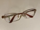 Salvatore Ferragamo Eyeglasses Italy Frame Only Sf 2132R 52-18-130 688 Gold Pre-owned. Price: $64.00.